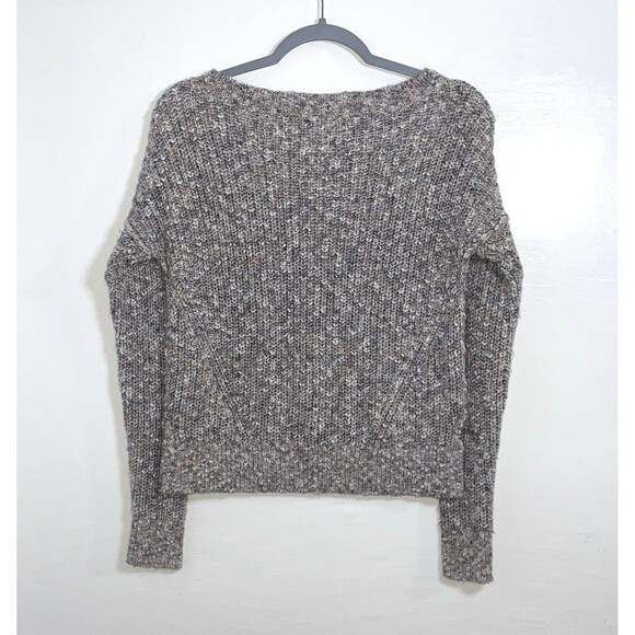 Abercrombie & Fitch Multicolor Knit Sweater Cotton Linen Women’s Size XS - Picture 3 of 8